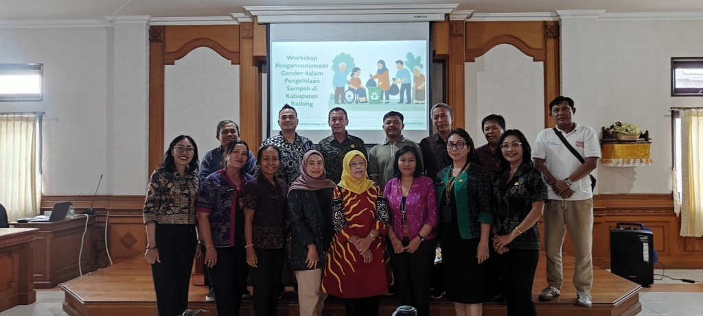 WORKSHOP PENGARUSUTAMAAN GENDER DALAM PENGELOLAAN SAMPAH  DI KABUPATEN BADUNG TAHUN 2025